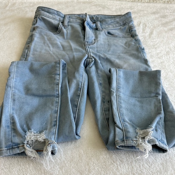 American Eagle Blue Jeans / Jeggings - Soft Knit - Picture 9 of 9